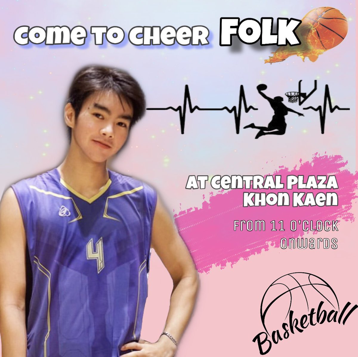 house_folk's tweet photo. เชียร์ใคร เชียร์โฟล์ค เชียร์ใคร  เชียร์โฟล์ค
เอ้า หุ้ยเล่หุ้ยๆๆๆ 🏀🎉🎉🎊 https://t.co/fbCMhNQaQY