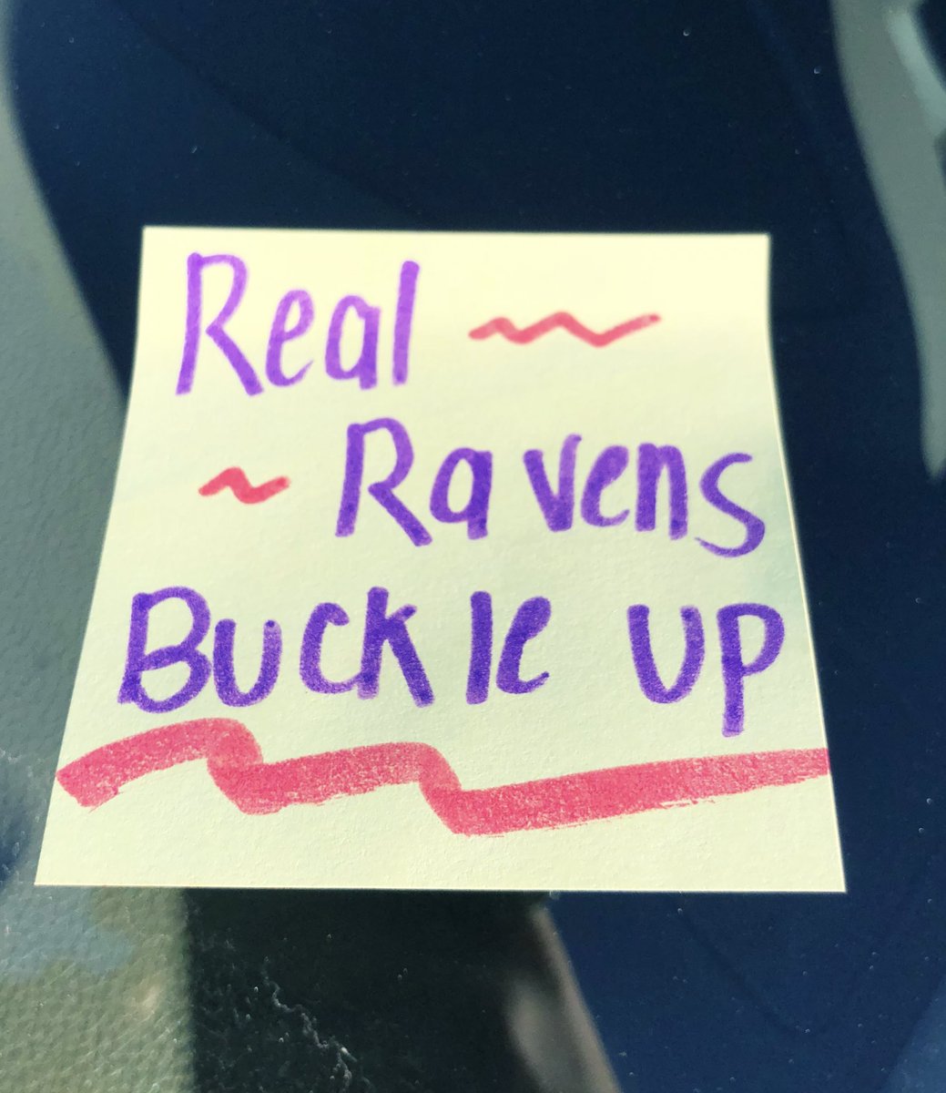 AlonsoBOTB2019's tweet photo. 🎽Day 5 of Battle of the Belts Week!
Writing encouraging notes to remind students to buckle up! 
~ And just because it’s the final day of Battle of the Belts, does not mean it’s the final time to encourage and remember to wear your seatbelt!!!
#GoRavens #RealRavensBuckleUp https://t.co/rcmTVHgHH1