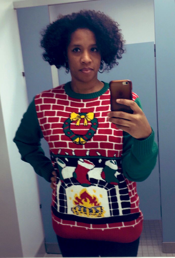 BJKStephenson's tweet image. Yes, I’m that professor that dresses festive for holiday parties. 😏
Yes, I was the only one. 😕
Yes, everyone loved it. 🙃#BeDifferentBeYou #AcademicTwitter