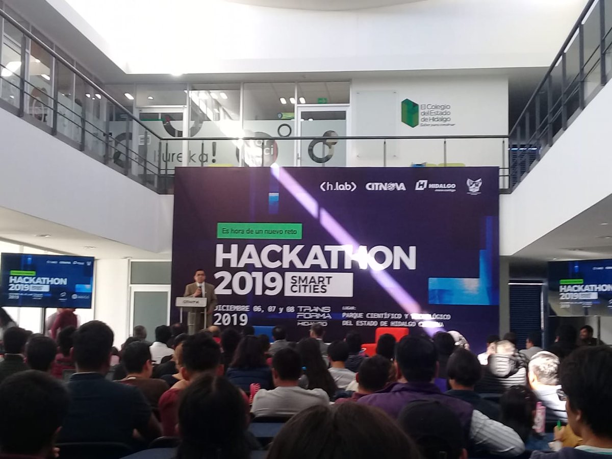 La #UPMH se encuentra participando en el "Hackathon", en el Parque Científico y Tecnológico del Estado de Hidalgo. Cabe destacar que este evento tiene por objetivo la innovación cívica regional y el desarrollo de "Smart cities" en la entidad.

<a href="/CITNOVA/">CITNOVA</a>
#WeAreLions 🦁