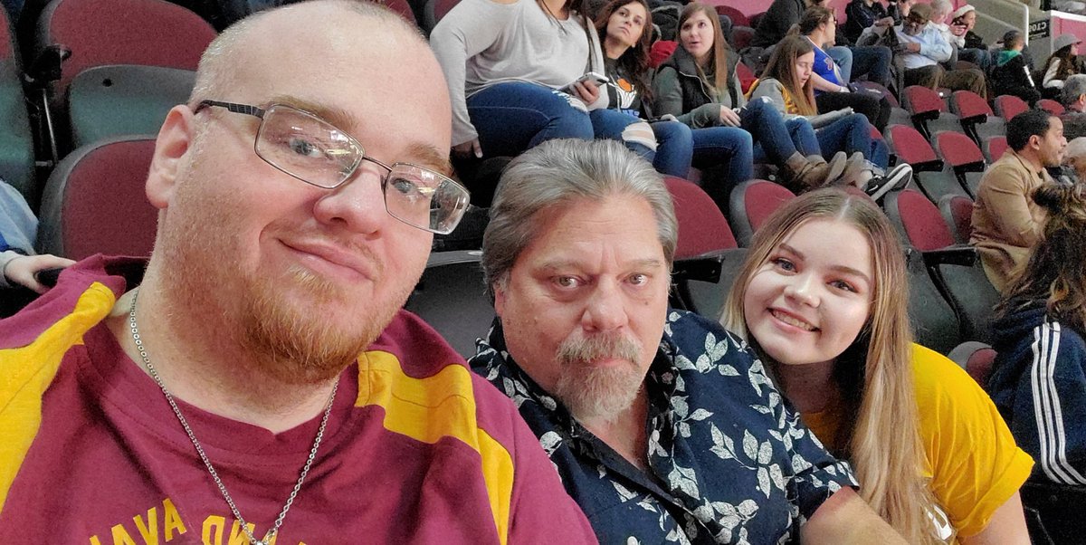 Frostbite1776's tweet photo. #firstcavsgame @cavs #Cavs50 https://t.co/AUycwhe7Nd