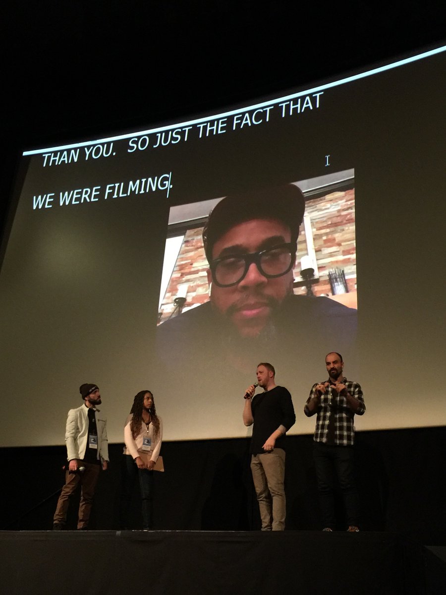 hd_volunteers's tweet image. Q&amp;amp;A for @JayuCanada opening night, #16BarsTheFilm @HotDocsCinema! So excited for the rest of the weekend: hrff.ca