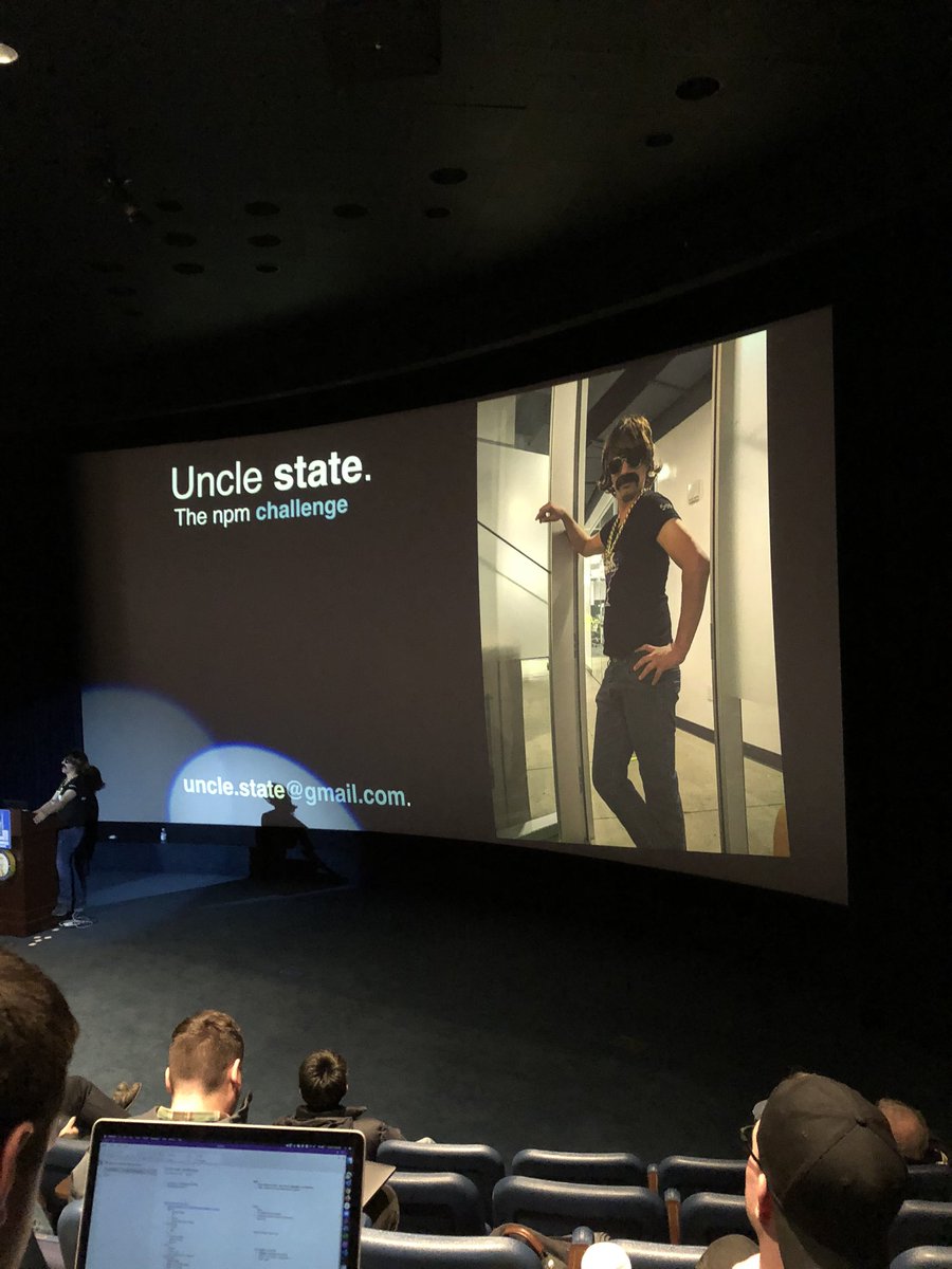 Phillylosophy's tweet image. The live coding session at #nationjs I attended today by @StateUncle was both hilarious and super interesting!