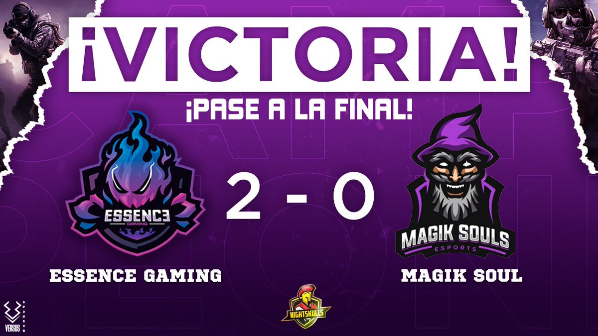 EssenceGaming_'s tweet photo. #Resultado | Nos llevamos el partido y conseguimos el pase a la final.

#FeelTheEssence https://t.co/sBfKvTKjlY