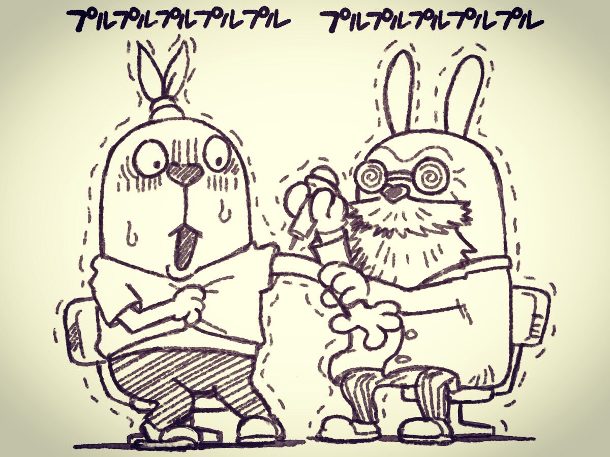 今年もインフルエンザの予防接種をぷっすりいただきました。皆さんもお気をつけて…!
#ウサビッチ 