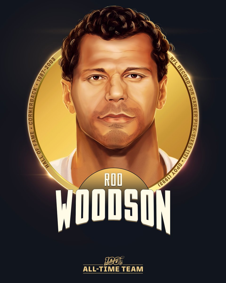 steelers's tweet image. Congratulations to Mel Blount &amp;amp; @RodWoodson26 for earning spots on the #NFL100 All-Time Team!

@NFL | @nflnetwork