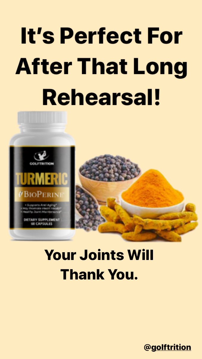 We are so in love with Golftrition turmeric supplement! It’s perfect for after that long rehearsal to help with your joint health! Grab your bottle at golftrition.com