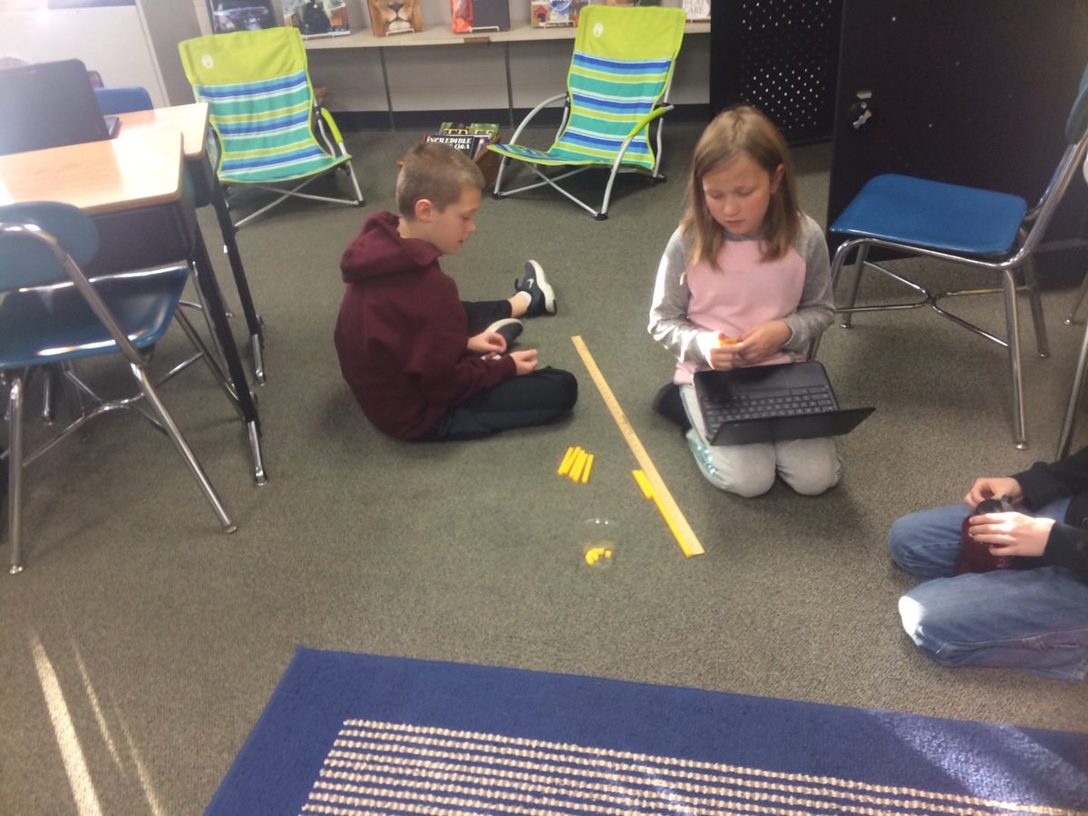 Mrs_Little_17's tweet photo. Extending the equivalence and ordering of fractions today by comparing cm and decimeters with a meter stick today. Using @PearDeck to highlight group work to defend or debate #iteachmath #IowaCore #iagdtbadc https://t.co/MDpx0CcO0h