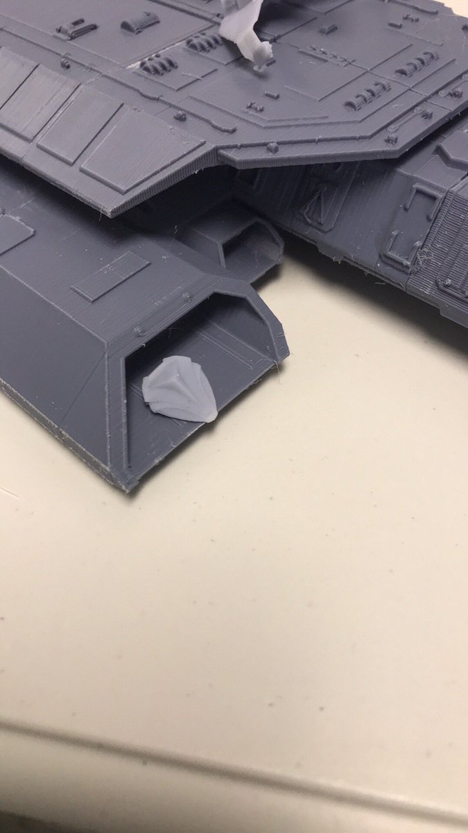 mack_the_maker's tweet photo. #wewantstargate so I can keep #3Dprinting cool #stargate #starships! https://t.co/ZHbjUb1D6c