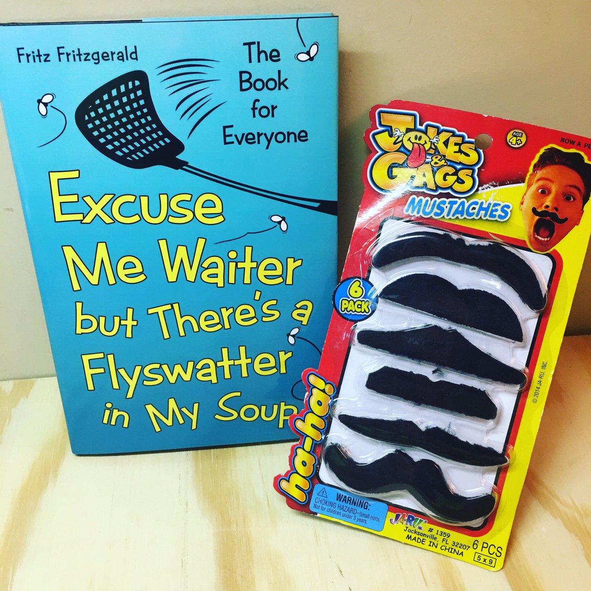 F_Fritzgerald's tweet photo. I ￼￼ mustache you... do you wish to give the best Christmas gift ever￼￼?!? Pick up Fritz Fritzgerald’s book for some family-friendly, Shel-Silverstein-ish homor!! P.M. me for a SIGNED COPY!! https://t.co/5D7x9dn2t7