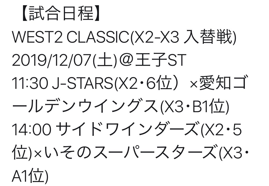 X2x3リーグ公式 日本社会人アメリカンフットボール協会 On Twitter West2 Classic X2 X3 入替戦 2019 12 07 土 王子st 第1試合j Stars X2 6位 愛知ゴールデンウイングス X3 B1位 は ゲームスポンサーのテクノ住研 堤社長のコイントスで始まりました Https