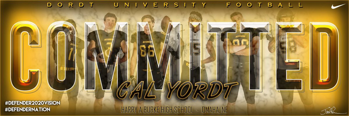 Cal Yordt (@calyordt) on Twitter photo I’m excited to announce after a great visit and talk with Coach Penner, that I am COMMITTED to Dordt University!! <a href="/coach_penner/">Joel Penner</a> <a href="/Coach_Endo/">Nathan Endemano</a> <a href="/DordtFB/">Dordt Football</a> #industrystandard #yordt_to_dordt I’m excited to announce after a great visit and talk with Coach Penner, that I am COMMITTED to Dordt University!! <a href="/coach_penner/">Joel Penner</a> <a href="/Coach_Endo/">Nathan Endemano</a> <a href="/DordtFB/">Dordt Football</a> #industrystandard #yordt_to_dordt