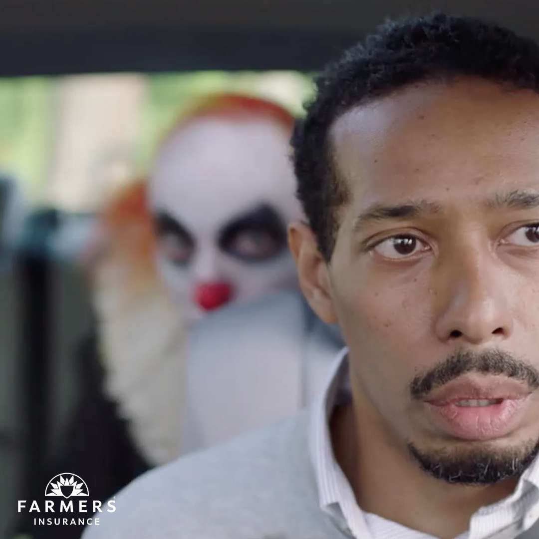 MyInsuranceTeam's tweet image. Clowns make terrifying backseat drivers. And pretty scary front-seat drivers too. One customer was rear-ended by a bozo. Luckily, Farmers® covered the claim on 6/21/18. Can your auto policy handle the unexpected? Send me a message.