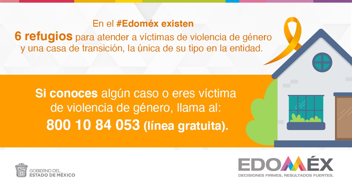 SEDUIEdomex's tweet photo. En el Estado de México contamos con refugios seguros para víctimas de violencia contra la mujer, no estás sola. Infórmate.
En la Secretaría de Obra Pública estamos en #ModoNaranja
#PintaElMundoDeNaranja https://t.co/y6yAvClzmQ