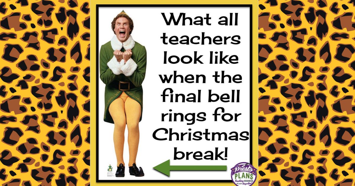 I just like Christmas Break! Christmas Break is my FAVORITE!