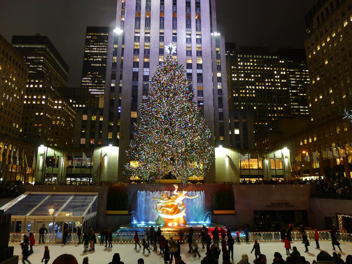 Stunningly Beautiful and Exciting 'Rockefeller Center New York City during the Holiday Season'