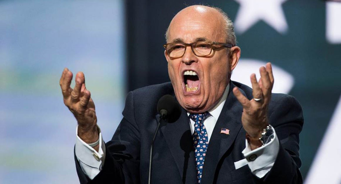 Guliani yelling "terrorism"