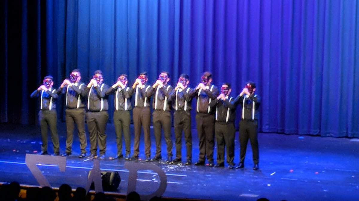 WSU_DoS's tweet photo. El Phalanx is here! Congratulations to the newest brothers of @WichitaSLB. #ThreeDigits https://t.co/YuCWRuesYR