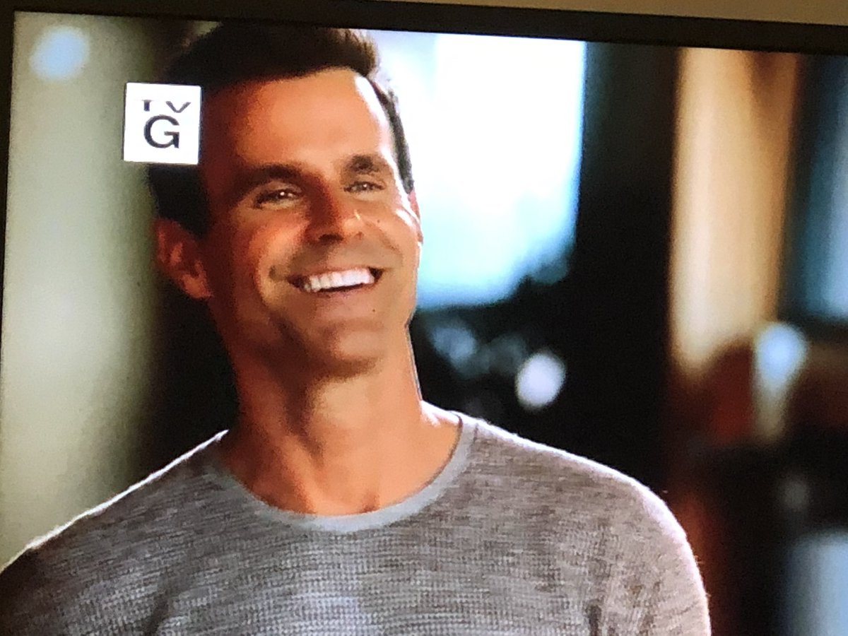Cameron Mathison wearing this thin sweater is not G-rated.  #TheChristmasClub  #SexyChristmasSweaters