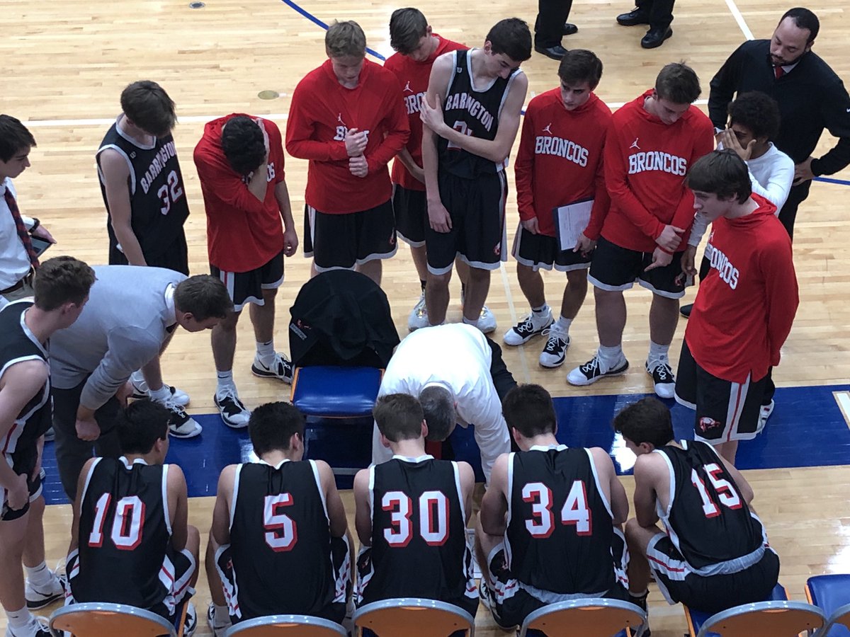 BarringtonVars1's tweet photo. Bronco’s go 1-0 in the regular season with a win over Hoffman Estates 52-45.  Go Bronco’s!! @bhs220 @dhpreps @BHS220Athletics @238_studios @BHSBigRed @BarringtonYB @BarringtonYB @barrington220 https://t.co/4qeVlcetnJ