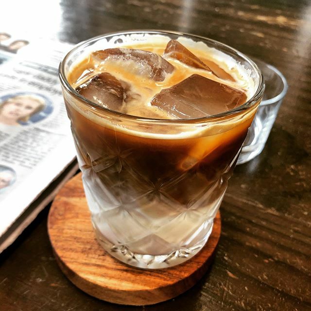 #Instagram: ift.tt/2RuxZ62 | Iced latte kinda day @empirespecialtycoffee #yummo