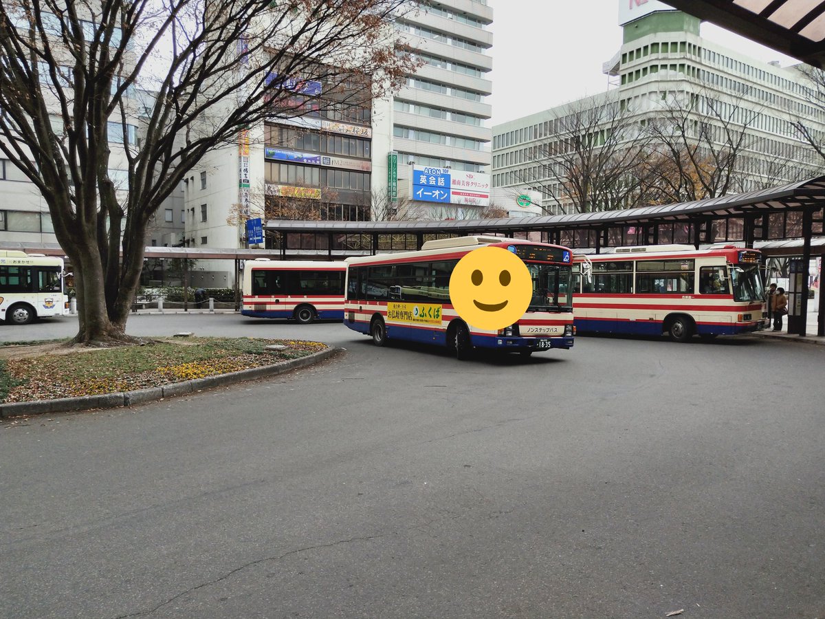 おけら Twitter પર 福島駅東口から 福島交通福島0か15で運行 15 1系統伊達経由湯野駅行きへ乗車15名ほど 8割はicカードnoruca利用 旧飯坂東線 軌道線 と同じルートですが 現在一日3往復のみ