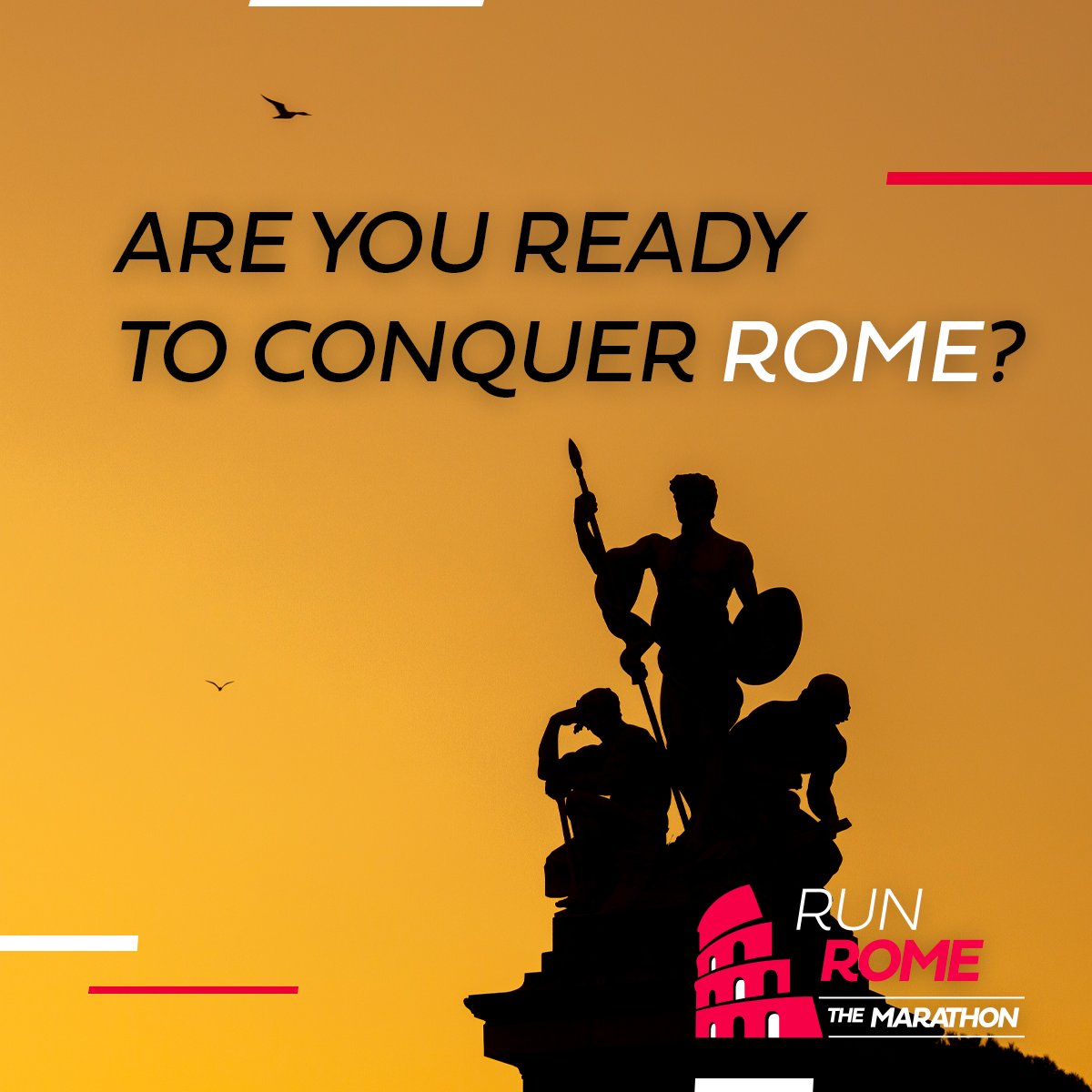 rrtm2021's tweet photo. La maratona si corre per 30 km con le gambe 🏃🏃‍♀️, per 10 km con la testa 🧠, per 2 km con il cuore ❤️e per 195 metri con le lacrime agli occhi😢

Siete pronti ad emozionarvi con noi?
#RRTM2020 #runromethemarathon
👉https://t.co/CyUxKpCOwJ https://t.co/y1xVLbcZKR