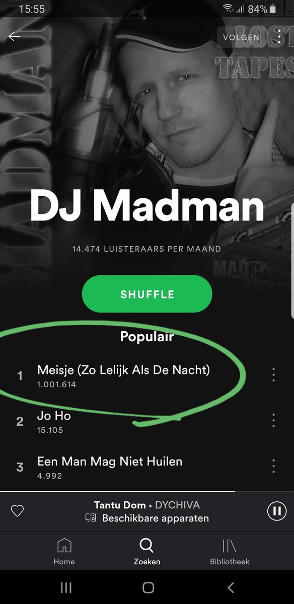 We tikken 1 mil streams. Meisje doet het nog steeds 💪