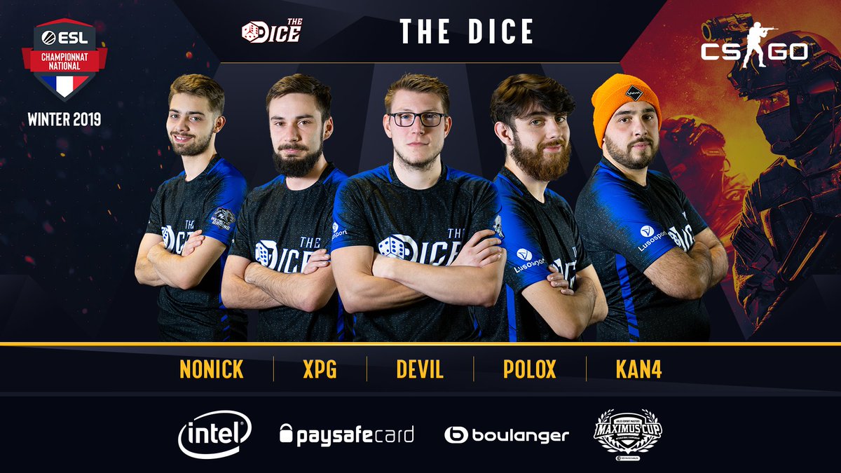 ESLFrance's tweet photo. Nos 4 équipes finalistes se préparent pour ces #ESLCN Counter-Strike 🏆
@ApologisEsport @HellSide_Esport @TeamLDLCFR & @TheDiceFR vous donnent rendez-vous à 10h00
📺https://t.co/nQccutPr0S https://t.co/X40Wj3VSgq