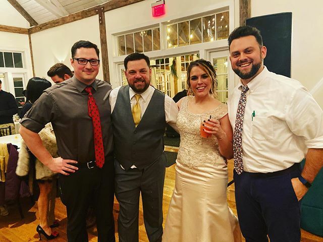 ProVolveEnt's tweet photo. So many hugs from the bride, a bunch of fist bumps from the groom, high fives and screams from the crowd, and a few business card requests...that’s a recipe for an amazing night!! Bryan &amp; Shannon ... you two were so much fucking fun! There’s no other way to put it - thank you!! https://t.co/GRErszMkuf