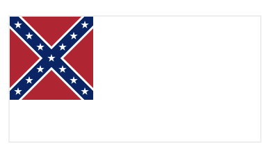 Plus, that flag was designed by an immigrant. They needed something more racist. More home-grown. More... white.On April 20, 1863, a newspaper editor in Savannah said that the Confederacy should start using this design as its battle flag.