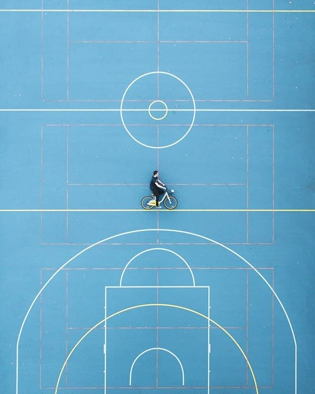 The bike 🚲 lane never looked so cool! Rad drone shot by <a href="/northborders/">Sarah</a> ⁠
⁠
