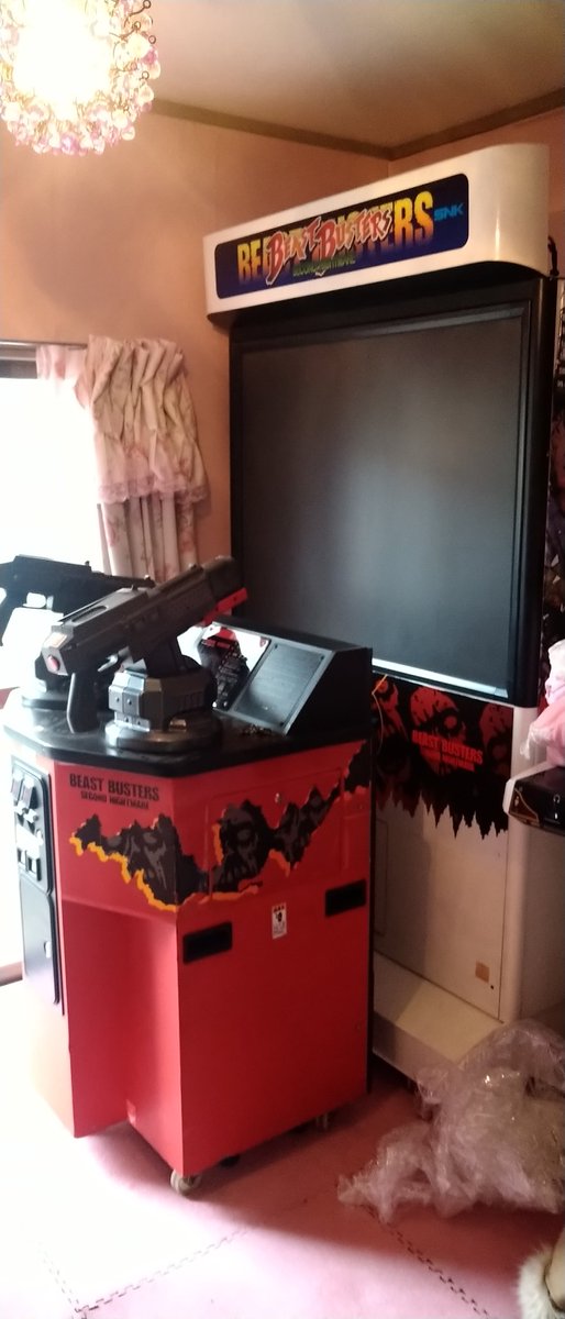 念願のビーストバスターズセカンドナイトメア筐体を搬入したー！
