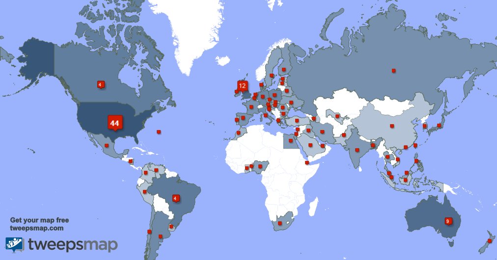 I have 2 new followers from USA 🇺🇸, and more last week. See tweepsmap.com/!jacinta_Ip