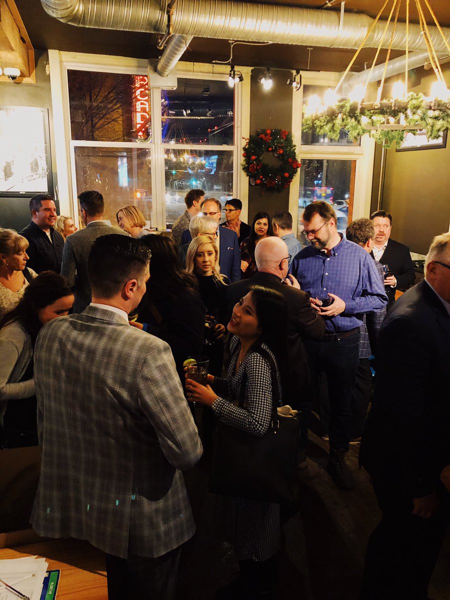 AFPEdmonton's tweet photo. Thank you so much to everyone who joined us for our holiday party yesterday! What a great way to kick off the season 🎄✨#AFPEdmonton #yeg https://t.co/v4lwwnu3HA