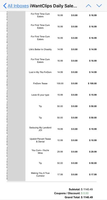 Another $1k day for Me on @iWantClips 🙃 https://t.co/SFMt1ci09J<a class="tags" href="/tag/iwantclips">@iwantclips</a>