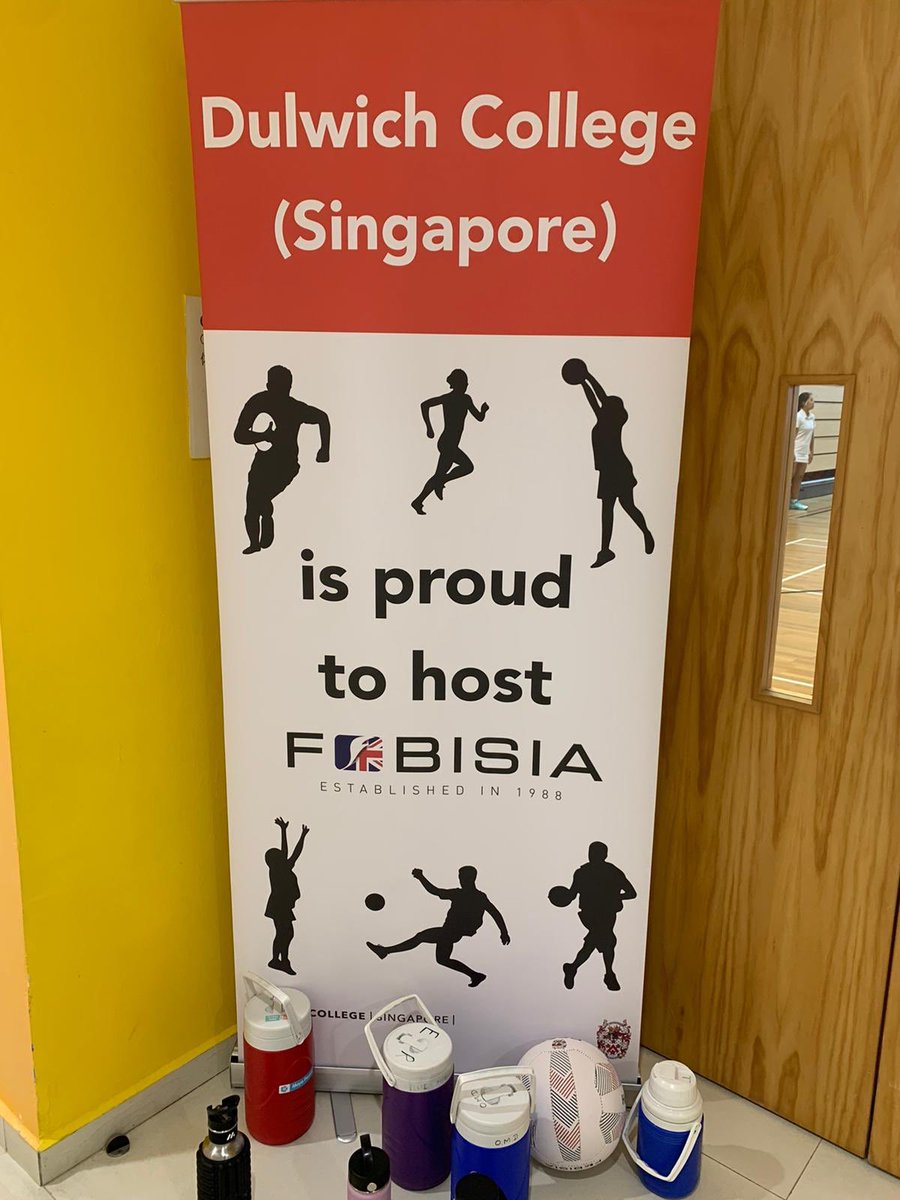 @DCSG_Dulwich hosting @FOBISIA1 Netball - welcoming 13 international schools from across Asia. 312 students and 180 matches! #netball #DCSGSport #girlssport #nutsaboutnetball #3secondrule