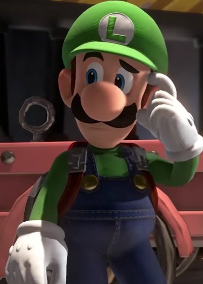 "Well, I was gone for a few days now, so...What happened here in the area?"

"(Except that one of my other Me's became a robot...)"