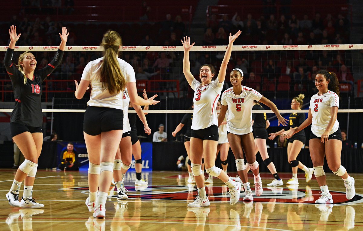 WKUVolleyball's tweet photo. THANK YOU @ekowalkowski3 for putting your heart and soul into this program for four years. 😊

You've always been our rock and you left an everlasting mark on The Hill, Emma! #TopsForever https://t.co/Q9o5kTRtYW