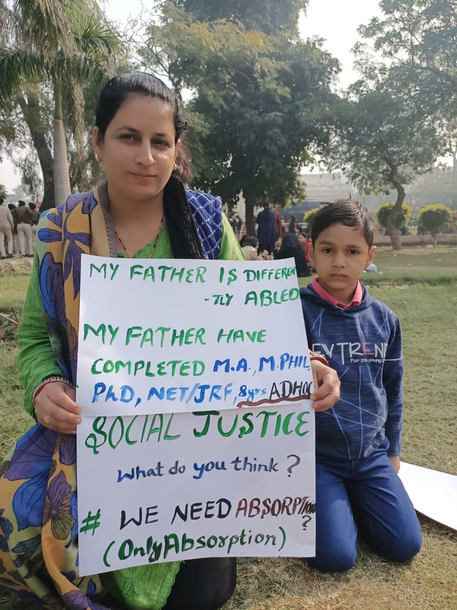 wisacq's tweet image. Story of an Ad hoc teacher in Delhi University. 
#onetimeregulation4AbsorptionofDUADHOC #DUadhocABSORPTION #OneTimeRegulationForAbsorption #ABSORPTIONof6500_DUadhocs @DrRPNishank @ArvindKejriwal @PMOIndia @VPSecretariat @Delhi_U @MHRD @ndtv @ndtvindia @aajtak @IndiaToday @ABPNews