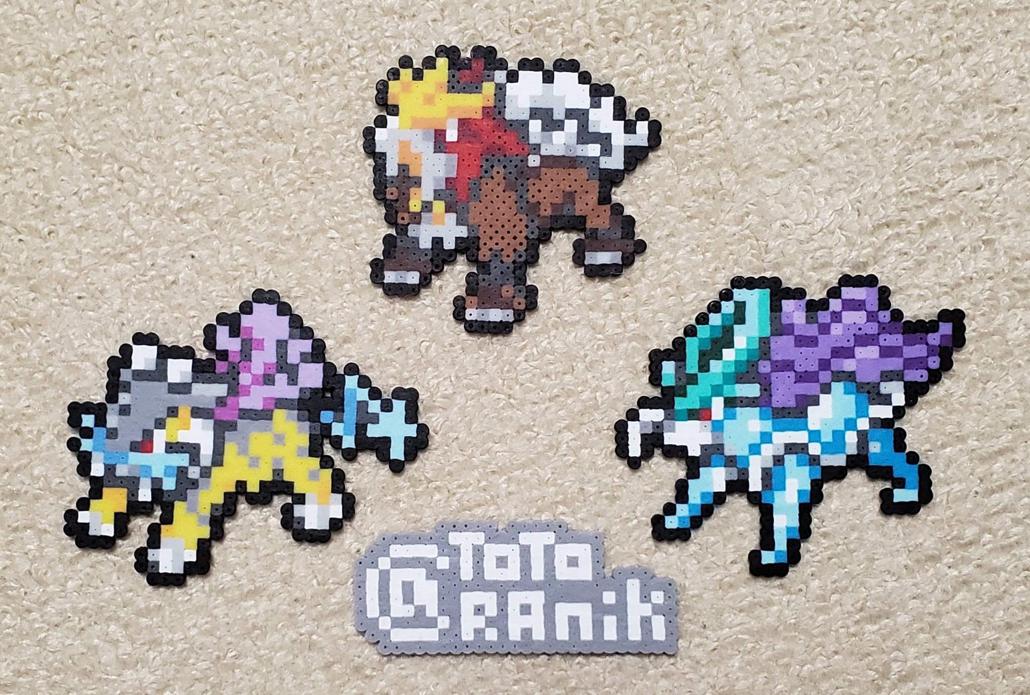 ポケモンアイロンビーズ けい Totoranik いよいよですね 後少し頑張ってくださいp Q Twitter