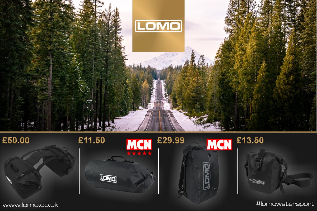 LomoWatersport's tweet photo. Let us help you find the perfect gift for the motorcycle enthusiast in your life this Christmas.  Dry Bags, Rucksacks, Panniers, Holdalls, Scarfs, Tank Bags and more #lomowatersport #motorcycle https://t.co/XB0HcLtdze https://t.co/tcV91qjlNM