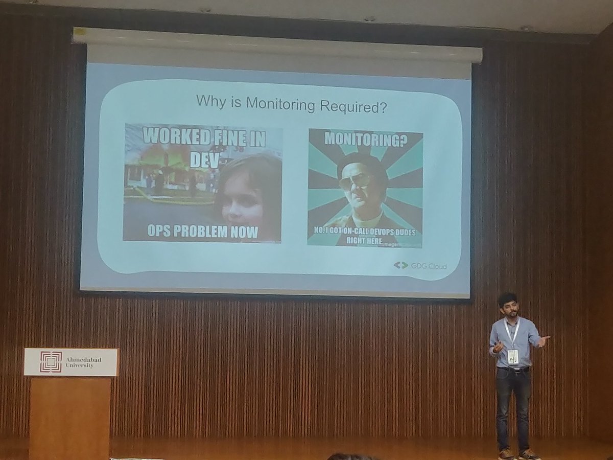 heyadityak's tweet image. Woah! This hits so close to home!🤣🤣

A session in progress... Crafting Monitoring Solutions in Google Cloud by @jimit_rangras 

#CloudCommunityDayAhm #gdgcloudahm @GDGCloudAhm @GoogleDevsIN @nikunjness @harshcrop