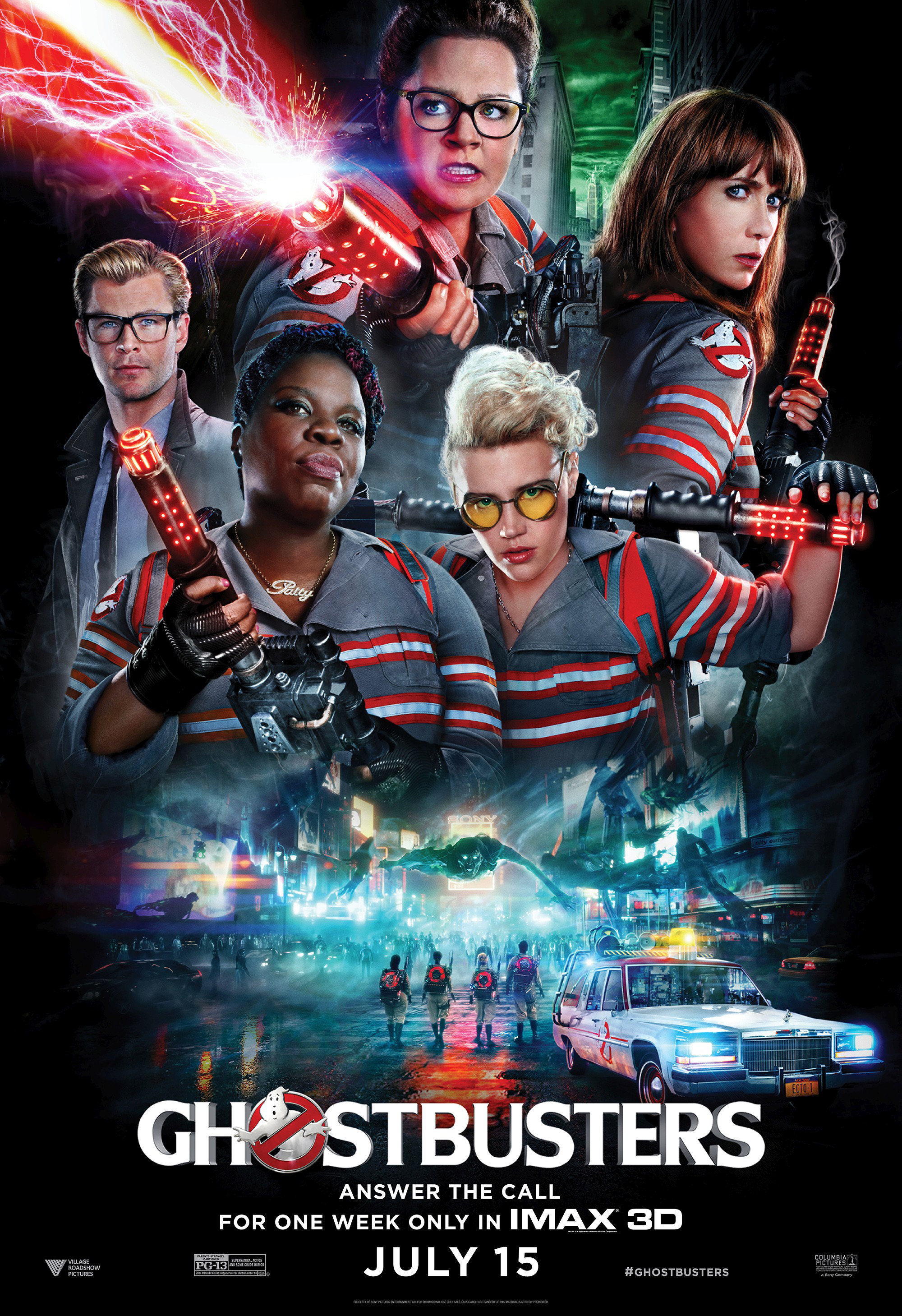Ghostbuster answer the sale call