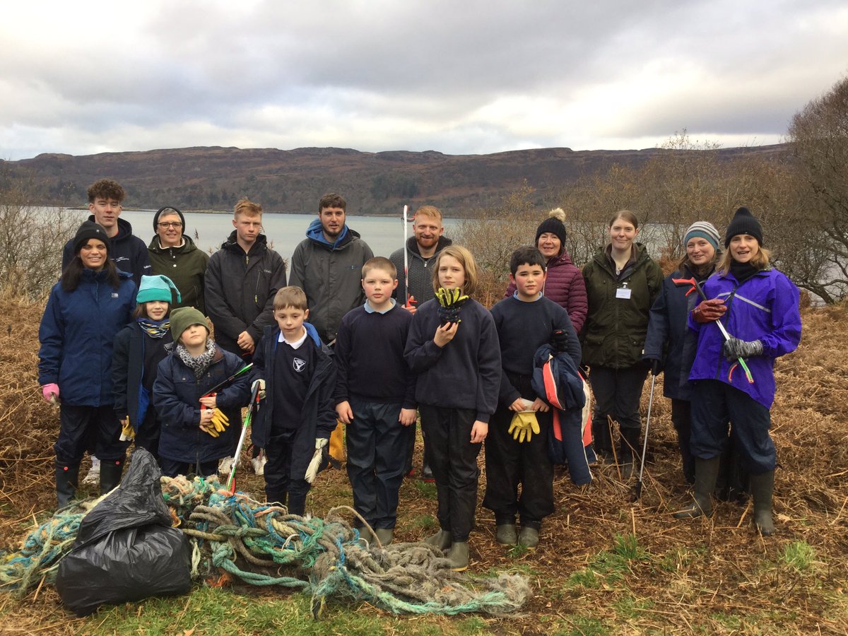 Away from the farm this week we were helping our local primary school with their annual beach clean along with Kerry MacKay from GRAB Trust.  #beachclean #preservingourenviroment