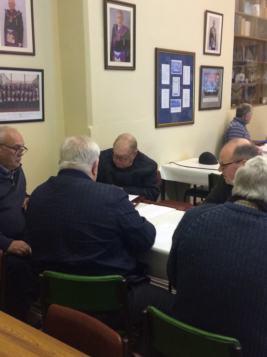 peterwellLodge's tweet photo. @JamesRossAJR @WestWalesMason Good to see a healthy support for the workshop initiative with the PGM and his all seeing eye in attendance #thefurure https://t.co/3RciYOeyIB