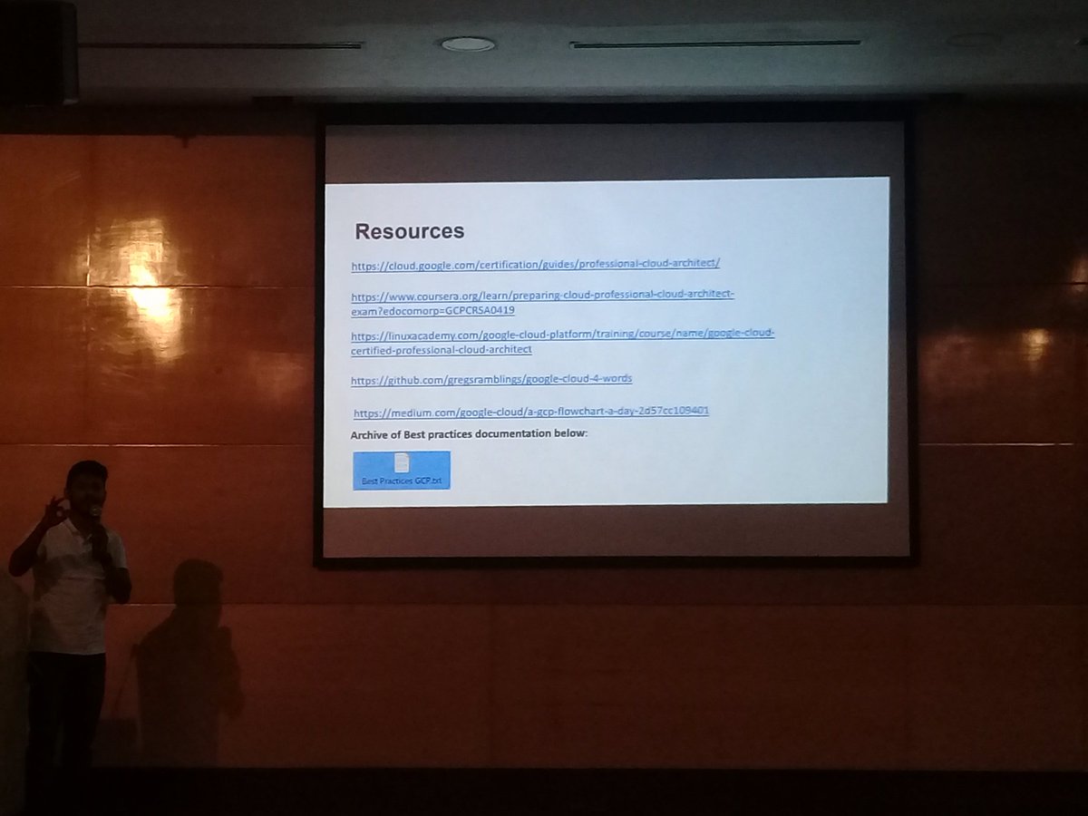 InaiyamVino's tweet image. Resouces for GCP Exam, #GoogleCloudCommunityDay Chennai @GdgCloudChennai @GCPcloud #GCPCertification