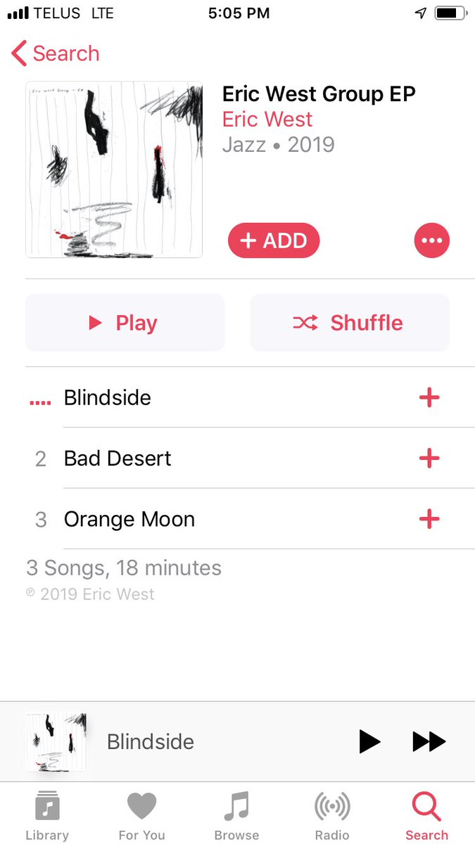 The Eric West Group released our first EP!