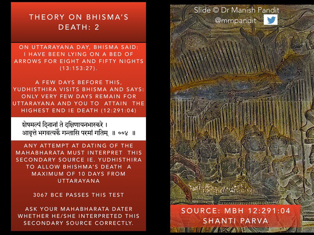 Check the other reference to Bhisma Astami.Shanti Parva Yudhisthira’s words.What is the secret hidden in last 2 slides?