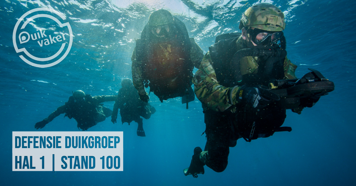 Defensie Duikgroep neemt weer deel aan Duikvaker!